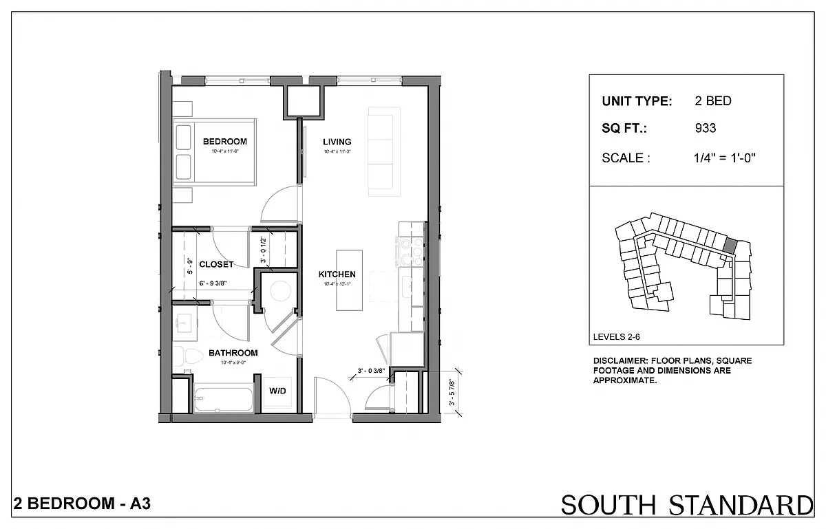 Floor plan 2BA3