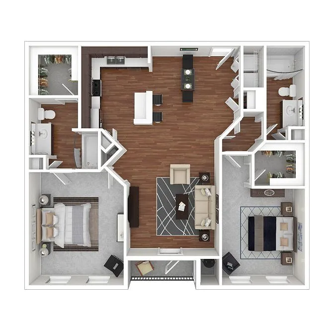 Floor plan Capital Peak