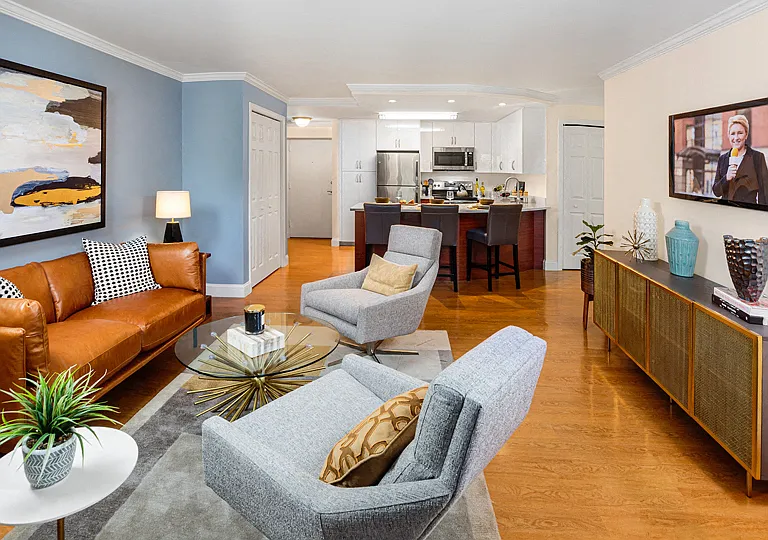 Water View Terrace Apartments - Living Room