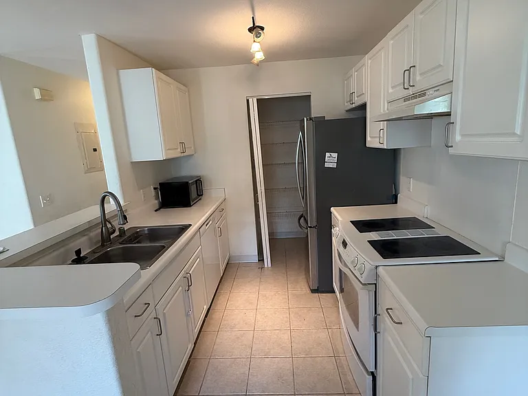 Kitchen from dining room