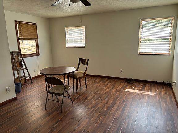 Living/dining area from kitchen