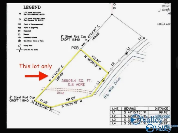 LOT Big Wills Dr NW, Fort Payne, AL 35967