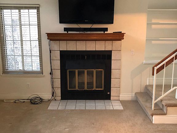 Wood Burning Fireplace