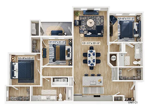 Floor plan C1