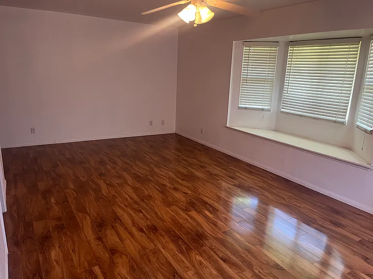 Master Bedroom with view of front of house