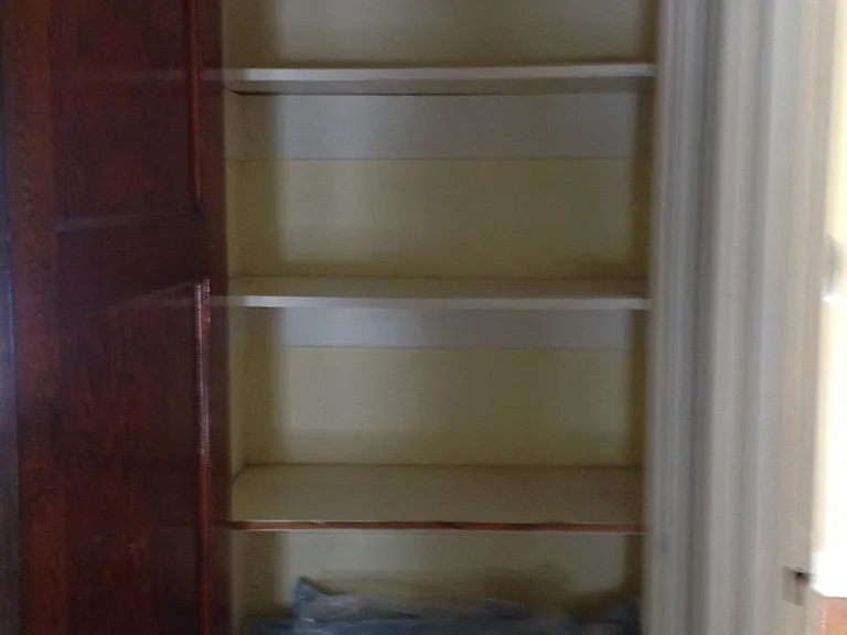 Upstairs hallway closet