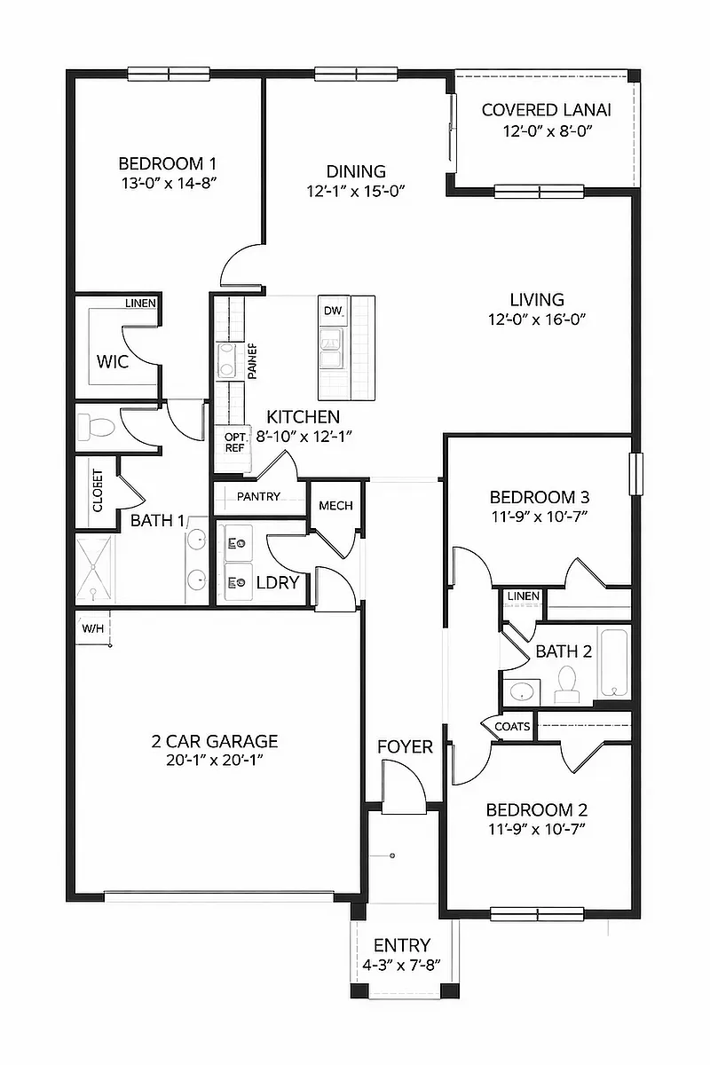 Floor plan Aria
