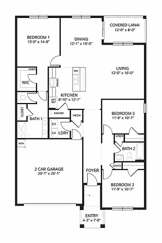 Floor plan Aria