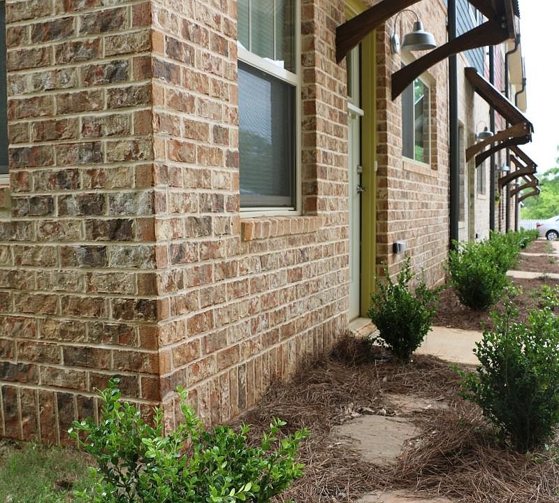 Inviting landscaping