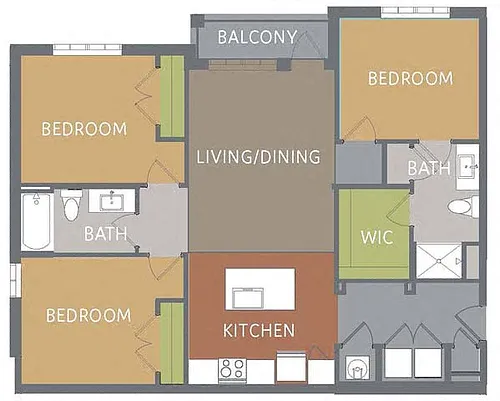 Floor plan Evergreen