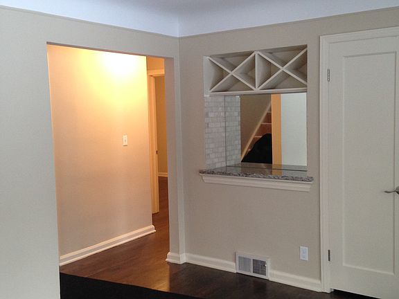 Front room with wet bar