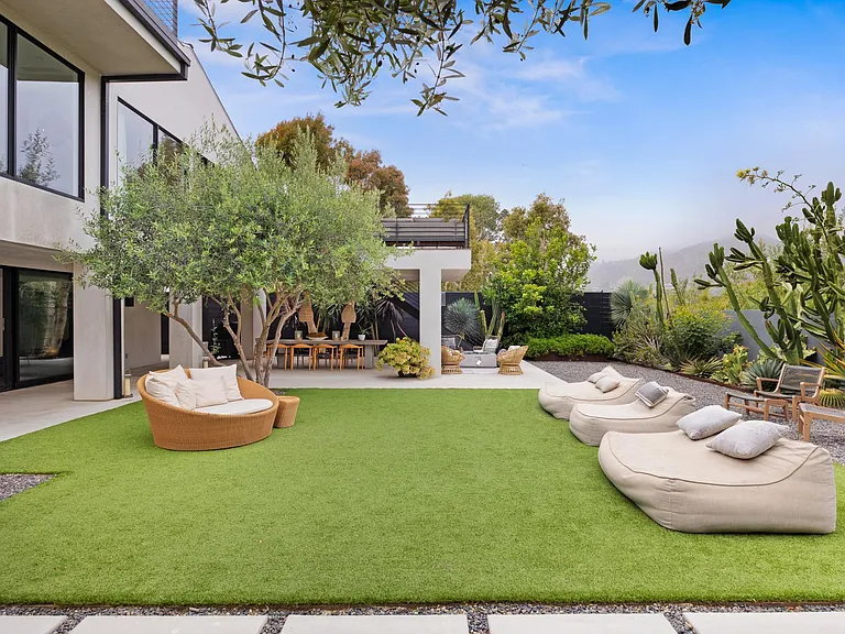 Gather with friends in the heated lounge areas.