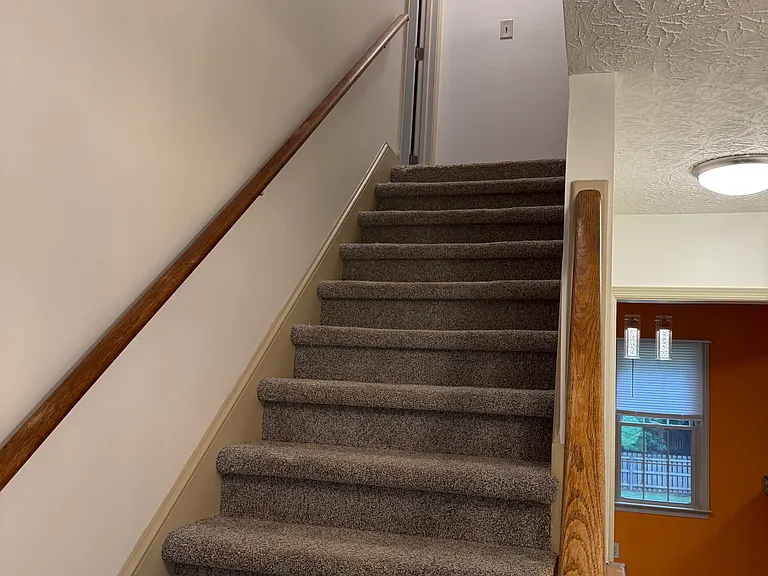 Carpet on stairs and second floor