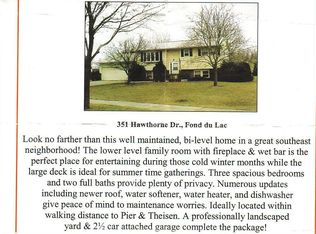 351 Hawthorne Dr, Fond Du Lac, WI 54935