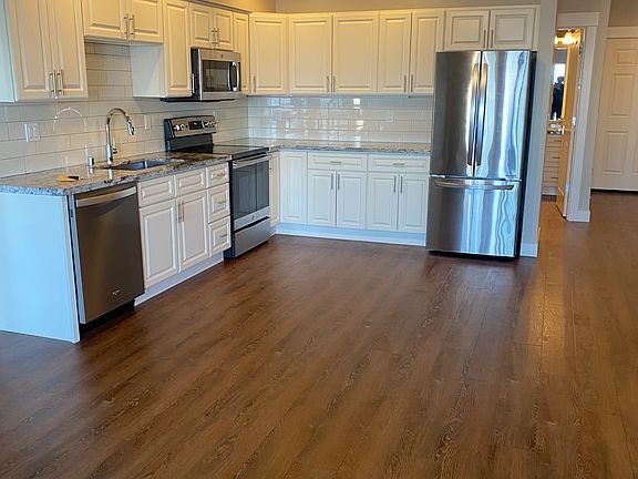 All wood cabinets with soft close.