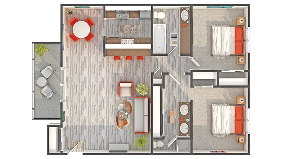 Floor plan Daisy