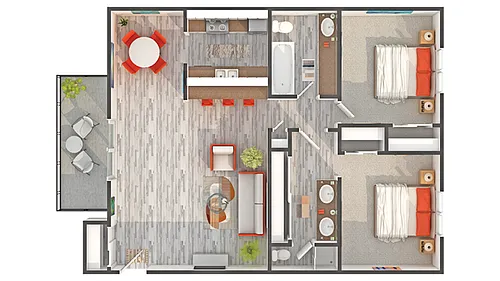 Floor plan Daisy
