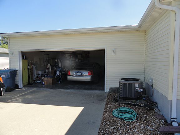 double car attached garage
