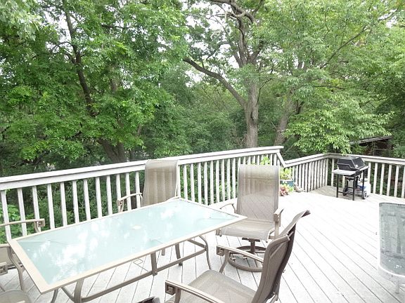 Private rear deck