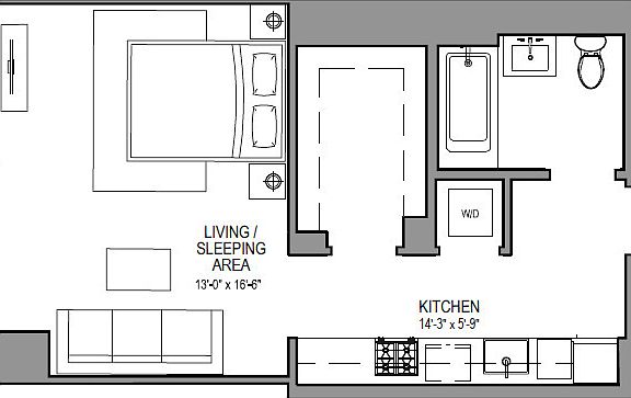 2nd image of 91 Leonard St #6D