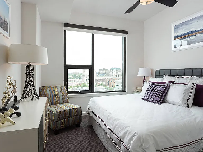 Spacious bedroom