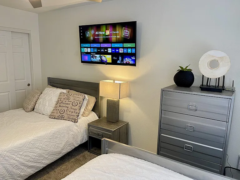 Bedroom 3 of 4: New Smart TV