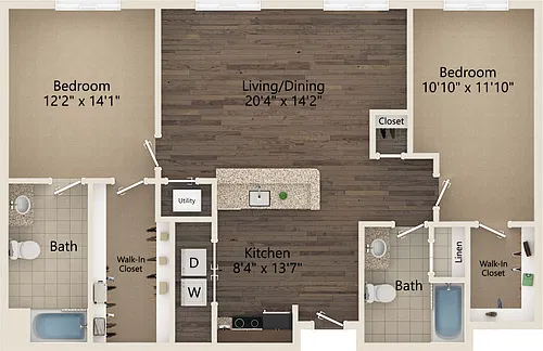 Floor plan Randolph