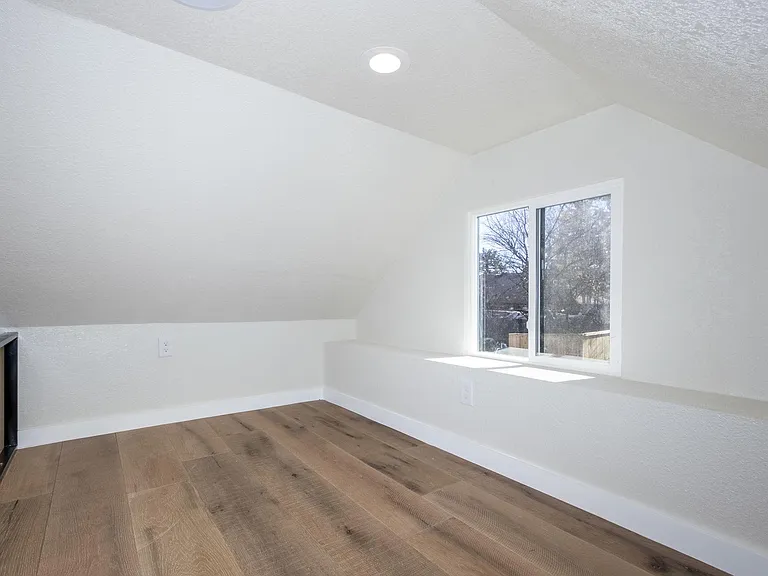 Loft area -space for an air mattress (provided upon request)!