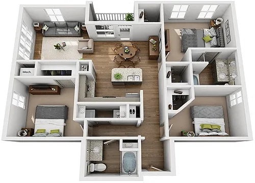 Floor plan The Tennessee