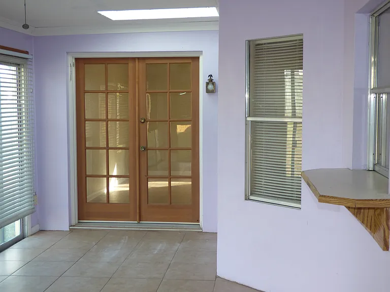 Enclosed porch