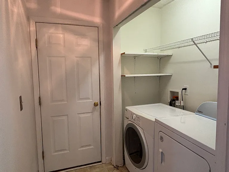 Washer and dryer