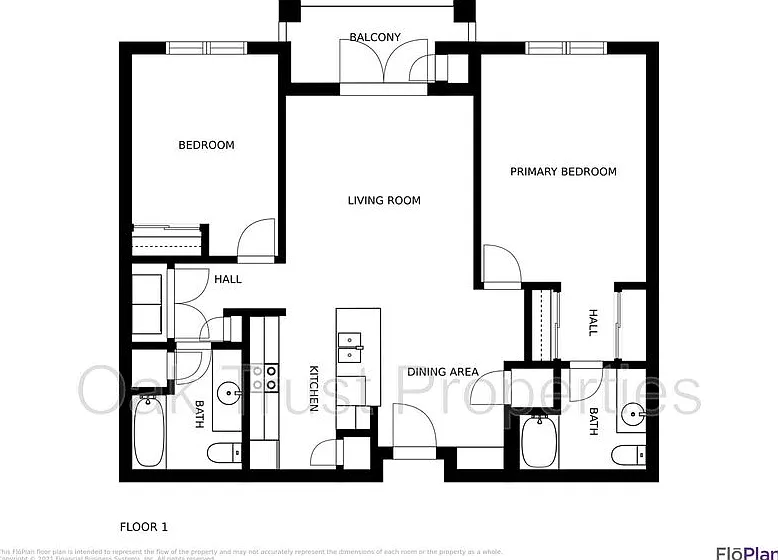2 bed, 2.0 bath, 990 sqft, $2,000 — Photo 3