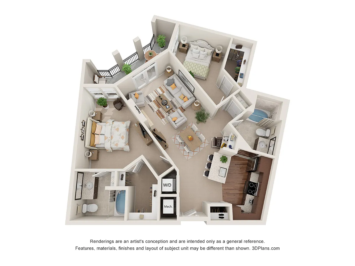 Floor plan Nouveau