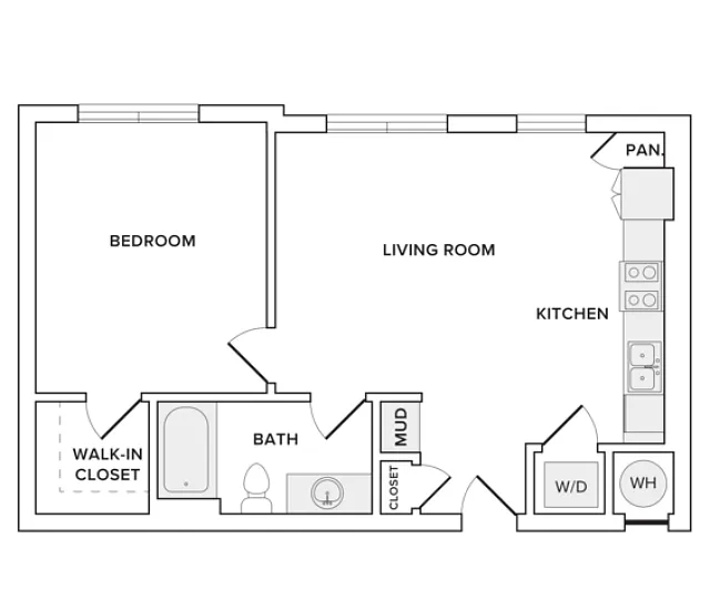 Floor plan A01