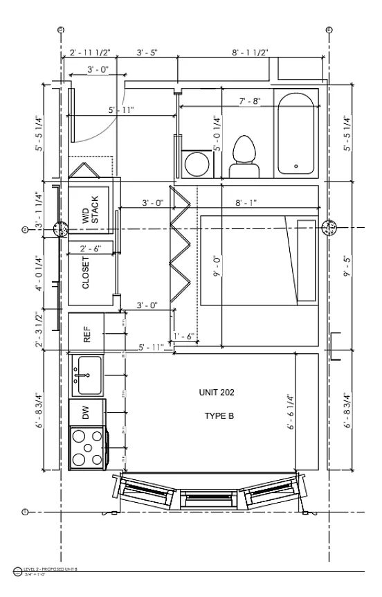 Floor plan The Bay