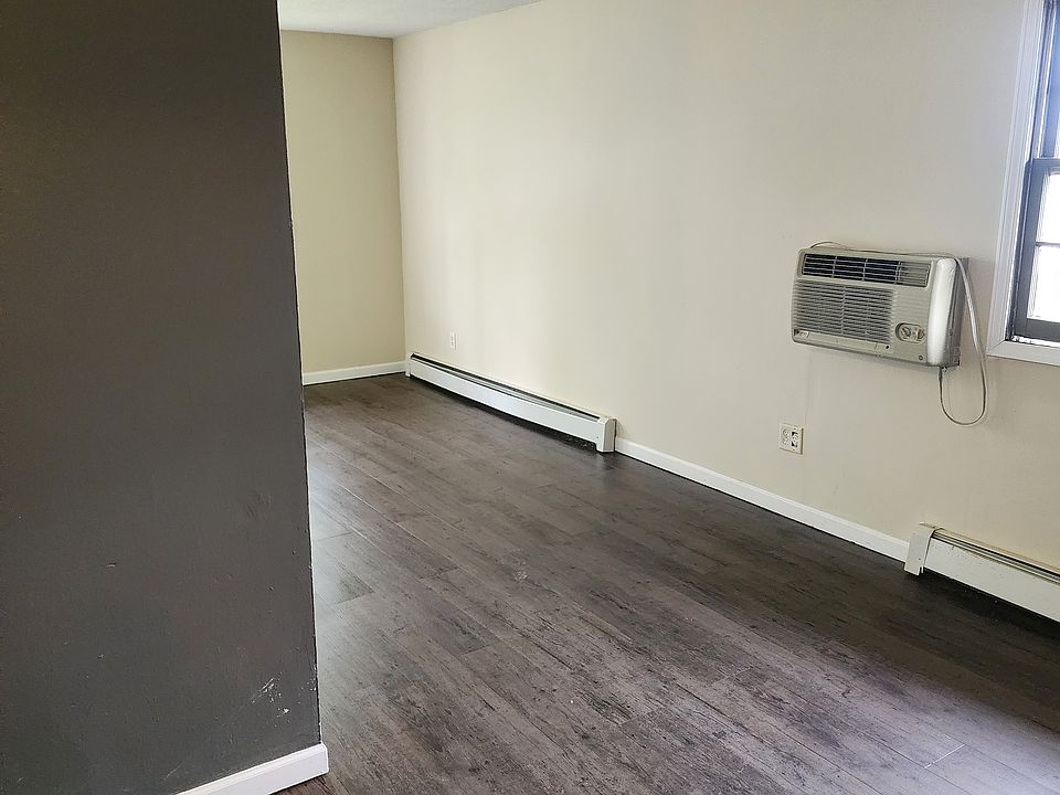 From kitchen looking in living room