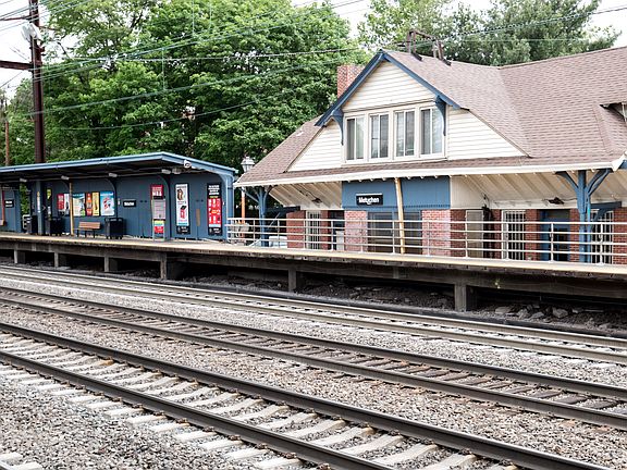 Metuchen Train Station.