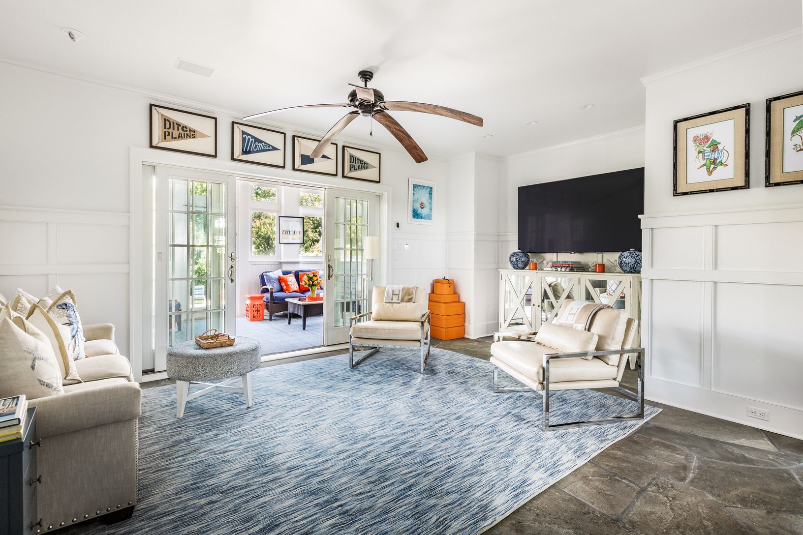   Lower Level Media Room