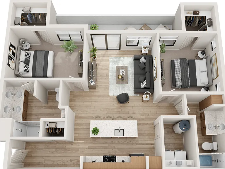 2 Bedroom | 2 Bathroom 2 Bedroom | 2 Bathroom