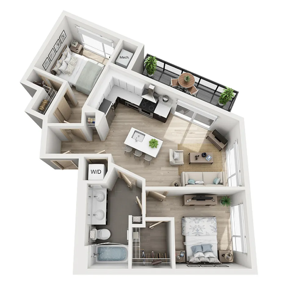 Floor plan B