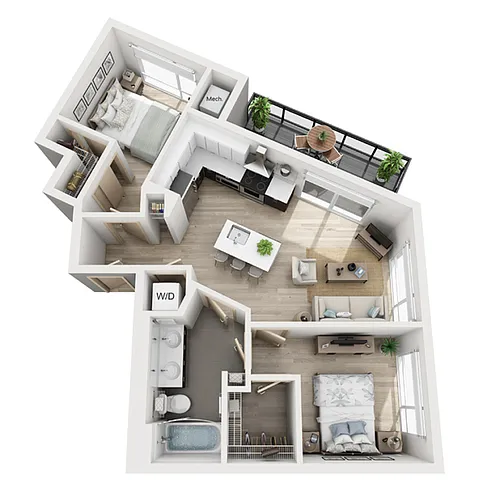 Floor plan B