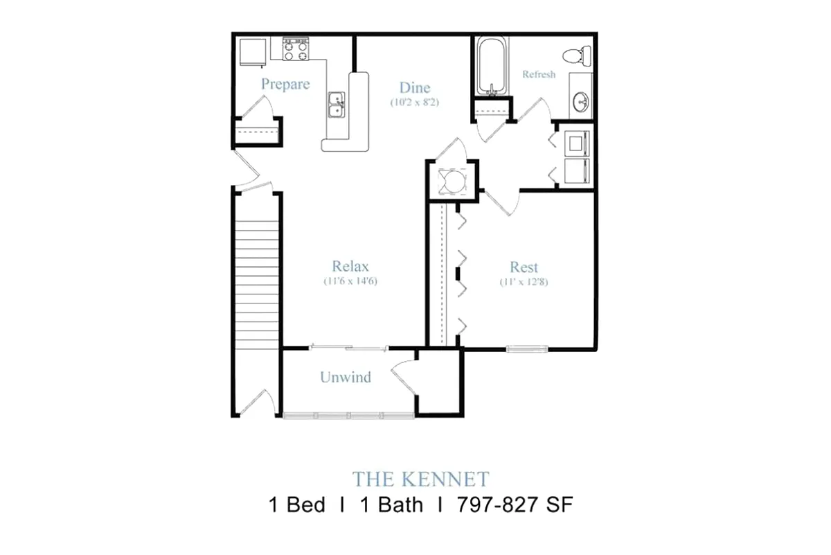 Floor plan The Kennet