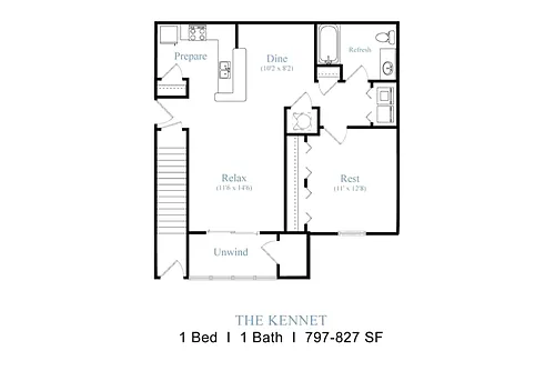 Floor plan The Kennet