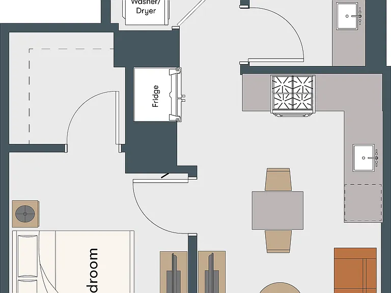 One Bedroom One Bedroom