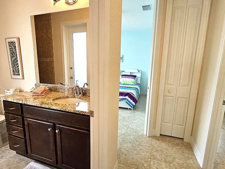 Guest bath & bedrooms