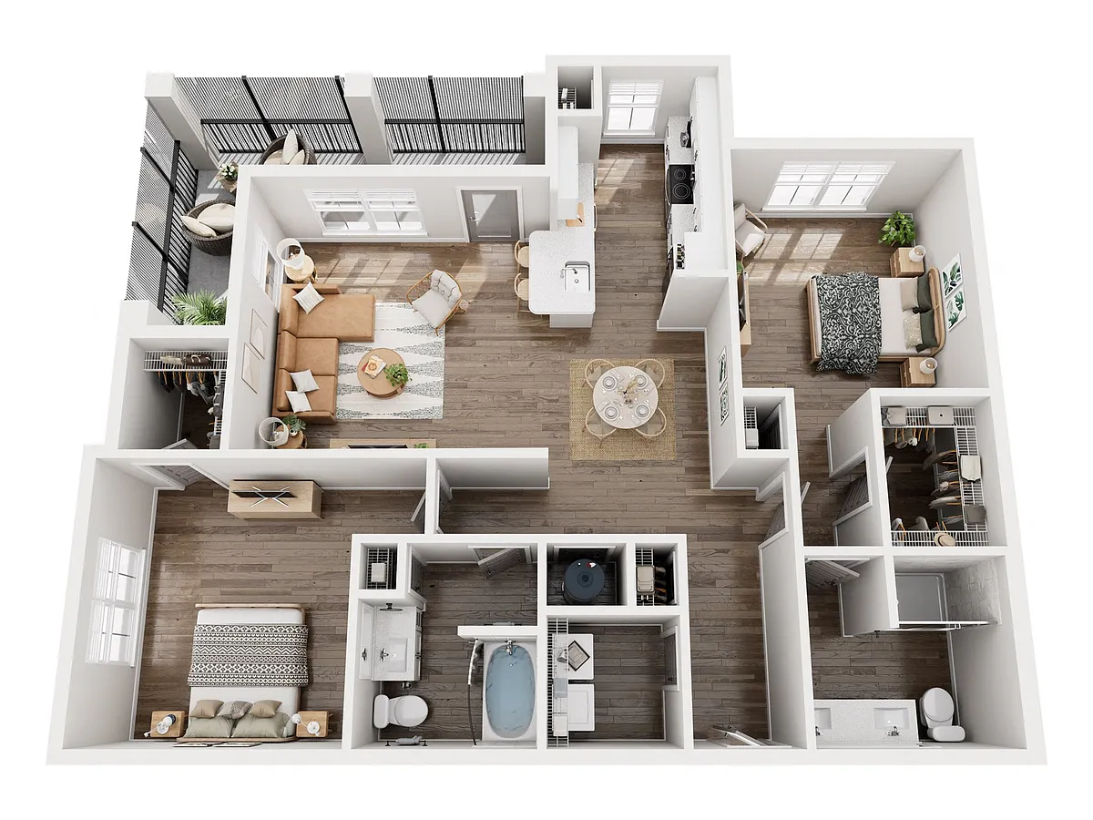 Floor plan B2