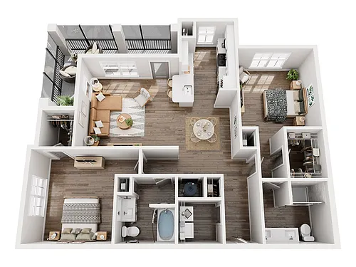 Floor plan B2