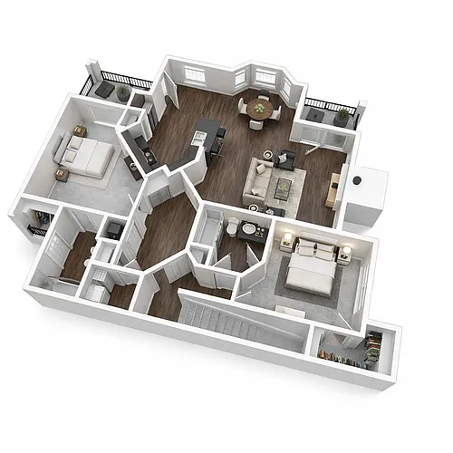 Floor plan Hampton