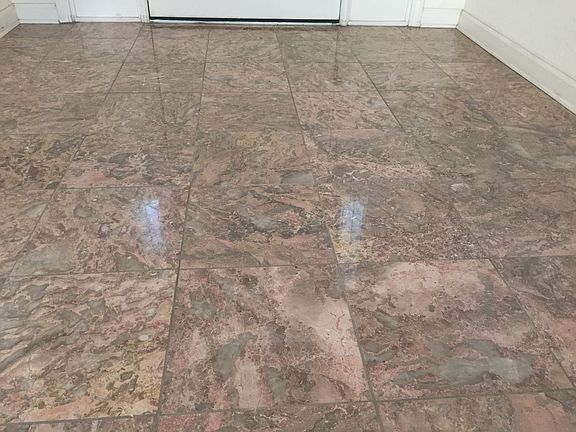 Foyer marble flooring