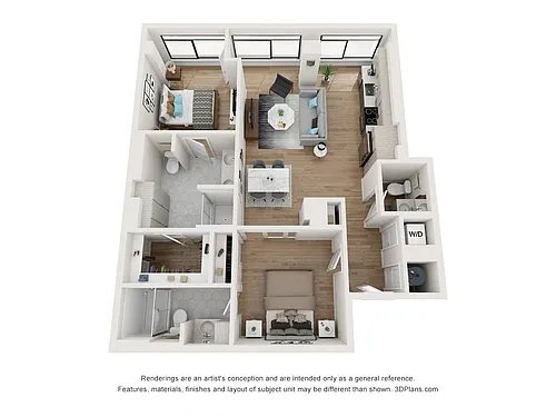 Floor plan B3